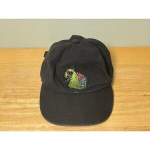 Rugrats Reptar Baseball Cap BLK Headwear - Nickelodeon Retro Style